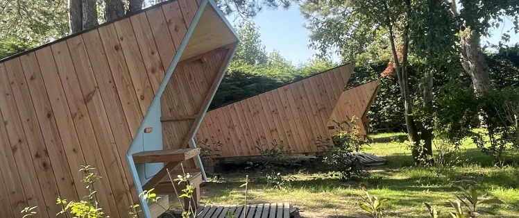 Cabanétapes au Camping La Forêt Stella-Plage