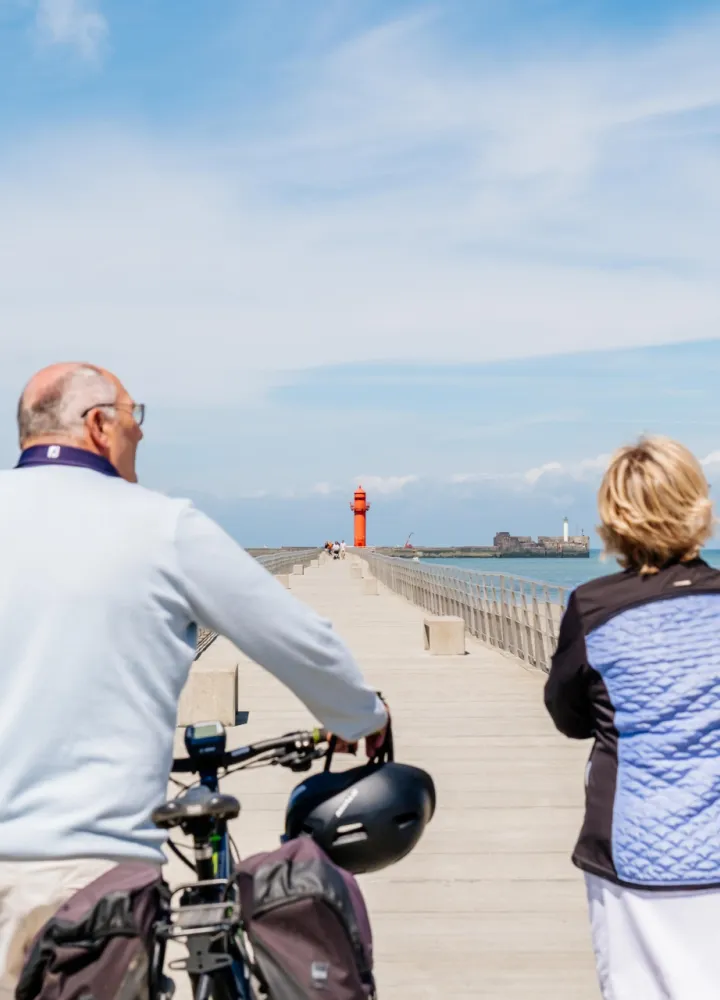 La jetée de Boulogne-sur-Mer