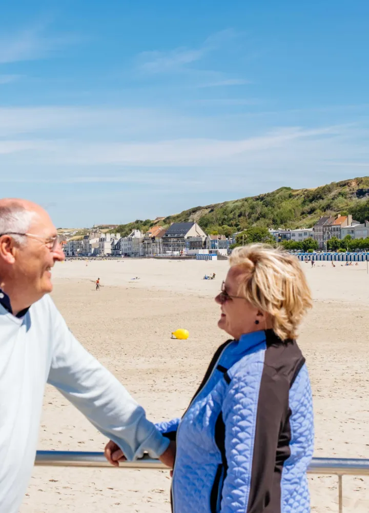 La plage de Boulogne-sur-Mer
