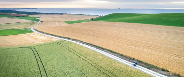 Uitzicht op de Baai van Wissant