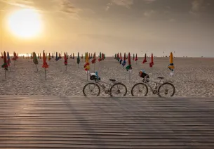 De Deauville à Honfleur à vélo