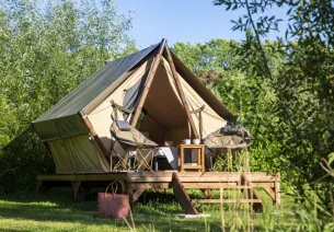 Bivouac nomade au Camping du Point du Jour à Merville-Franceville